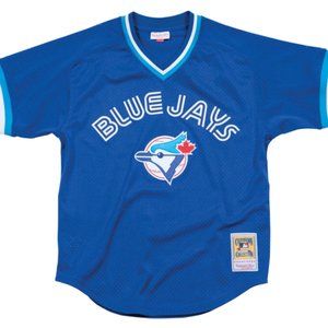 Authentic Mesh BP Joe Carter Toronto Blue Jays 1993 Jersey